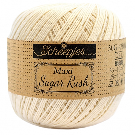 Maxi Sugar Rush coton mercerisé vieille dentelle 130