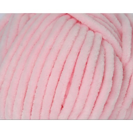 Fil chenille rose doux Softy Wollbiene