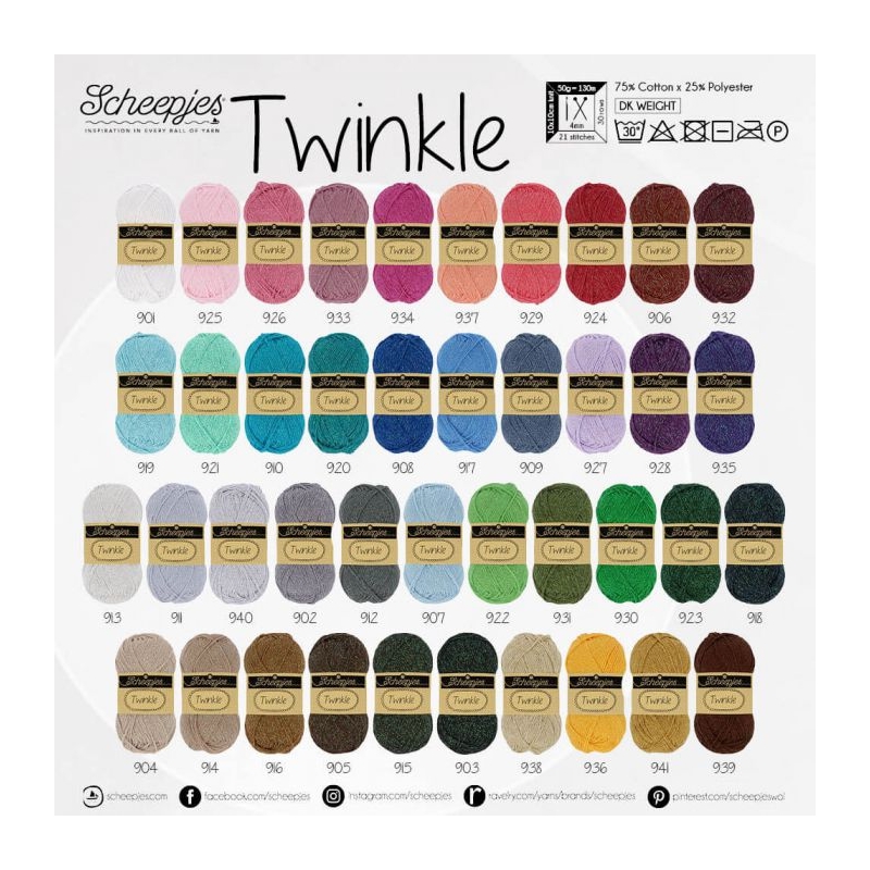 Twinkle Scheepjes marron 906