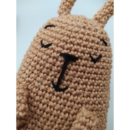 Patron au crochet amigurumi Ernest le lapin - format pdf