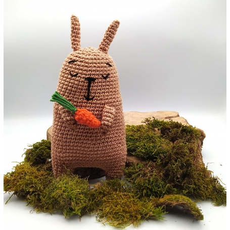 Patron au crochet amigurumi Ernest le lapin - format pdf