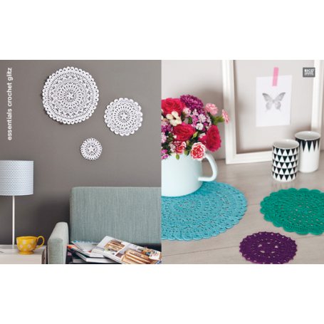 Coton mercerisé violet 50g - Rico Design