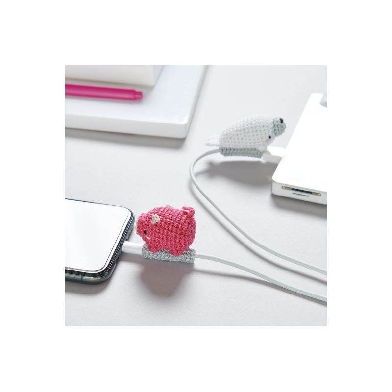 Coton mercerisé essentials crochet fushia 50g -...