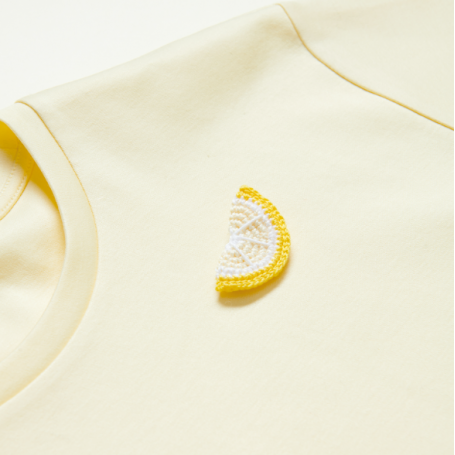 Coton mercerisé essentials crochet jaune 50g - Rico Design