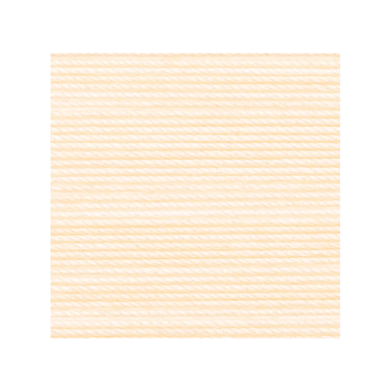 Coton mercerisé essentials crochet vanille 50g...