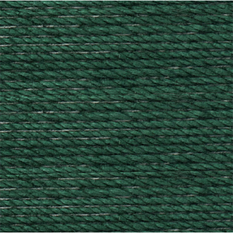 Coton mercerisé essentials crochet vert sapin 50g - Rico Design