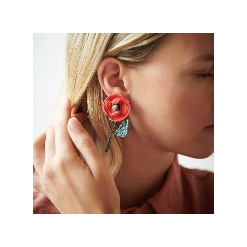 Coton mercerisé essentials crochet corail 50g -...