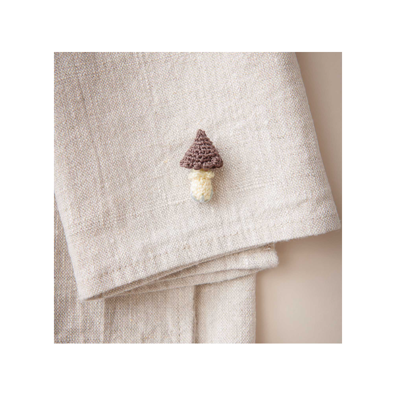 Coton mercerisé essentials crochet taupe 50g -...