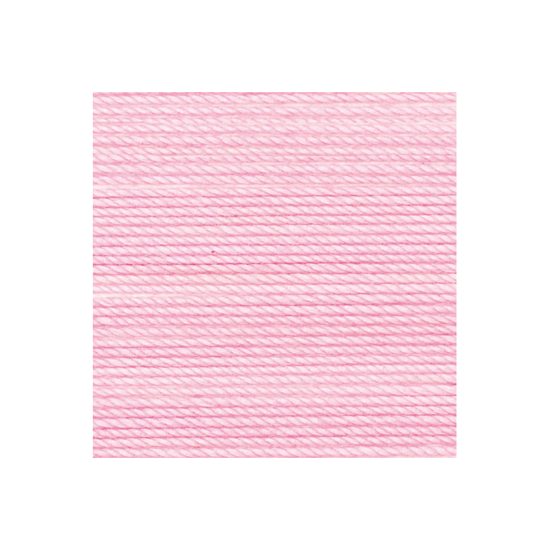 Coton mercerisé essentials crochet rose 50g -...