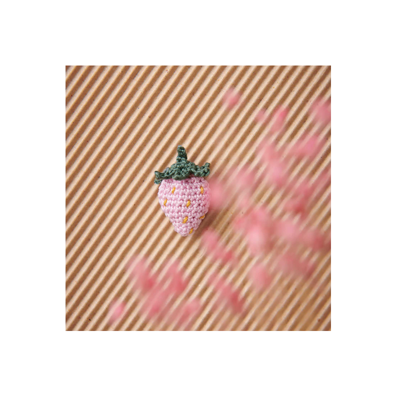 Coton mercerisé essentials crochet rose 50g -...