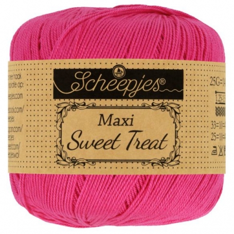 Maxi Sweet Treat n°786 coton mercerisé rose fushia 25 g