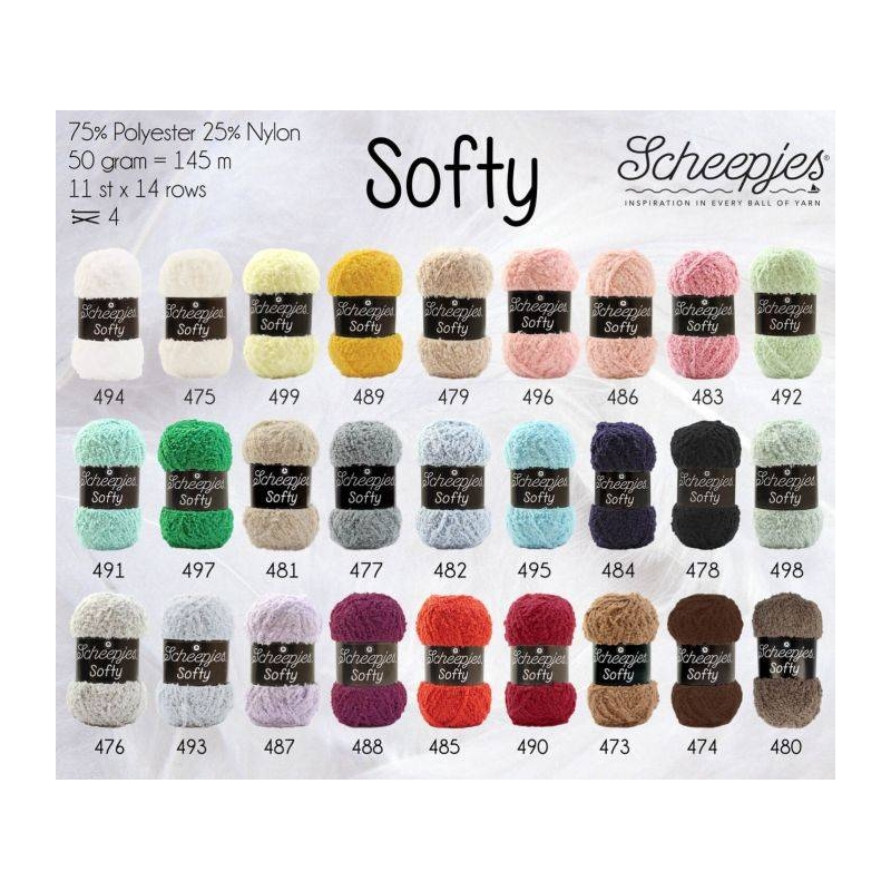 Softy Scheepjes blanc - 494