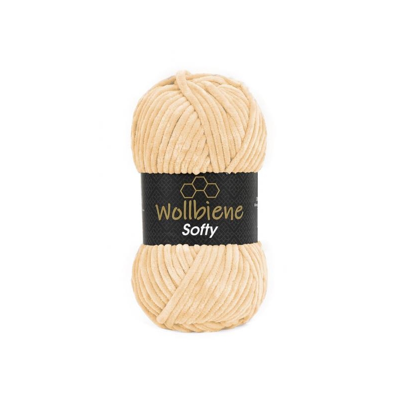 fils chenille couleur chair