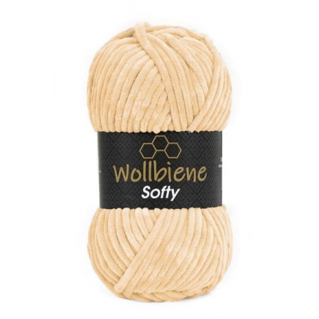 fils chenille couleur chair