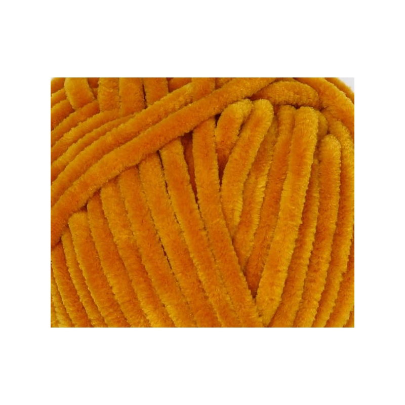 Fil chenille gold Softy Wollbiene