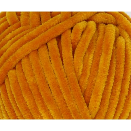 Fil chenille gold Softy Wollbiene