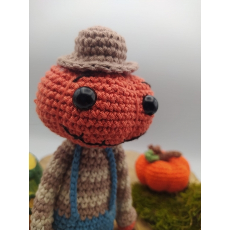 Patron au crochet amigurumi Halloween Pumpkin'Jack - format pdf