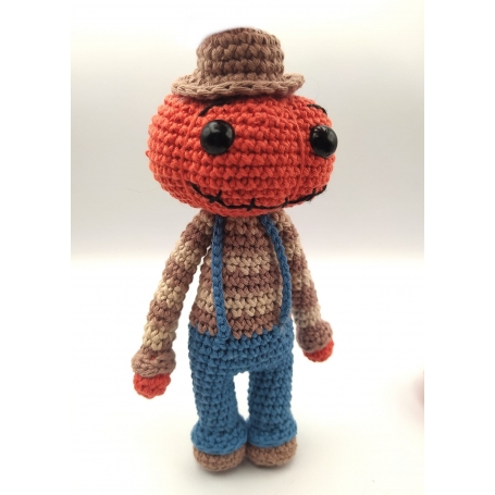 Patron au crochet amigurumi Halloween Pumpkin'Jack - format pdf