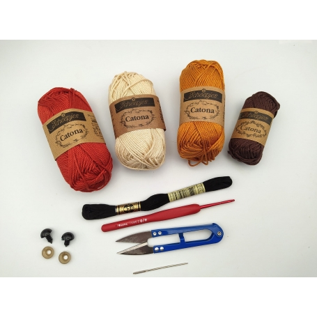 Patron amigurumi à télécharger "Halvar" - Les boules de Noël