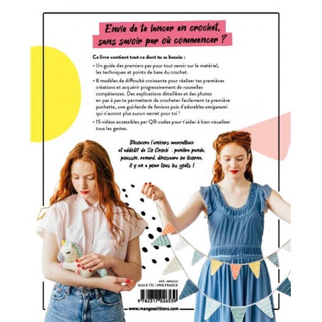 Crochet 8 modèles adorables pour se lancer - So Croch'