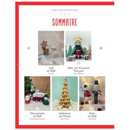 Poupées et amigurumis de Noël au crochet