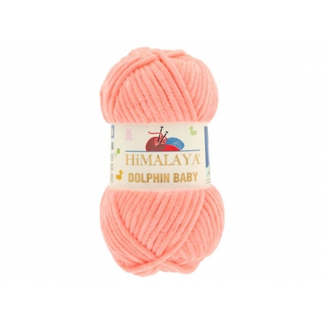 fil chenille corail