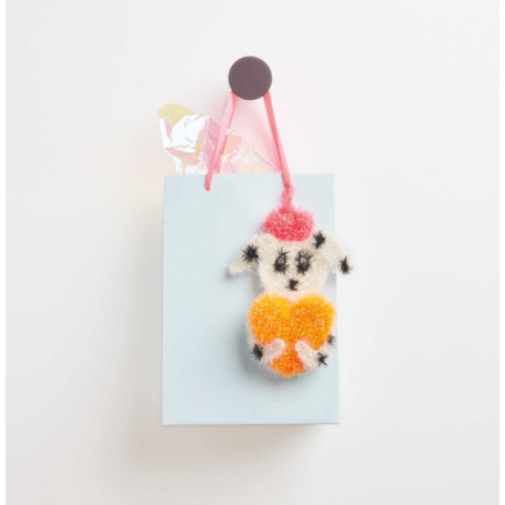 Creative bubble néon abricot 048