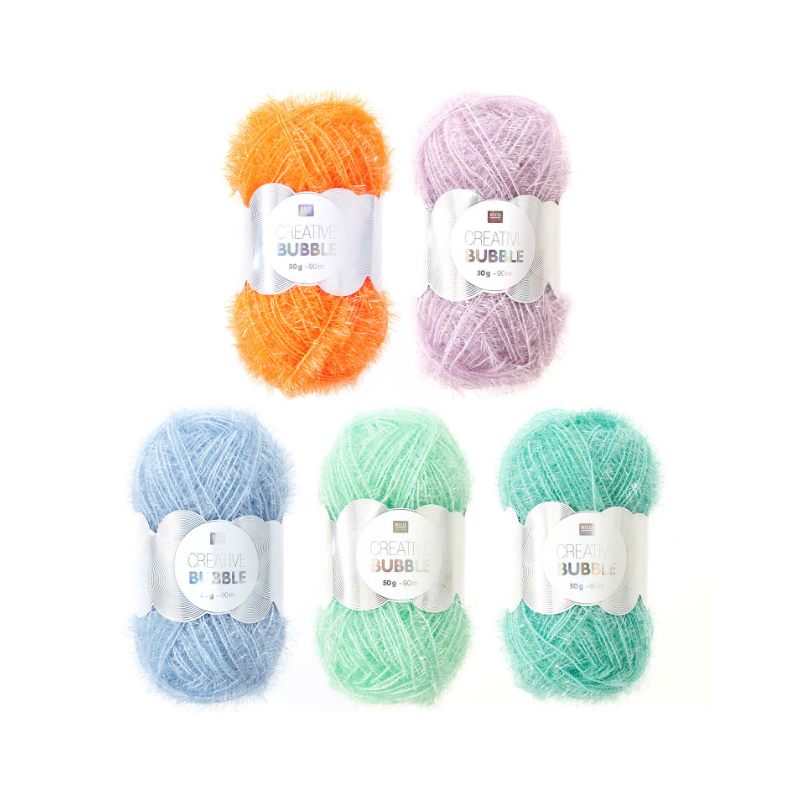 Creative bubble néon abricot 048