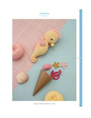 Poupées et amigurumis de la mer au crochet