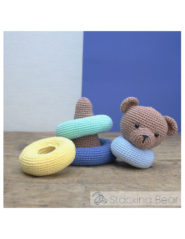 Kit crochet HardiCraft - Jeu ours empilable