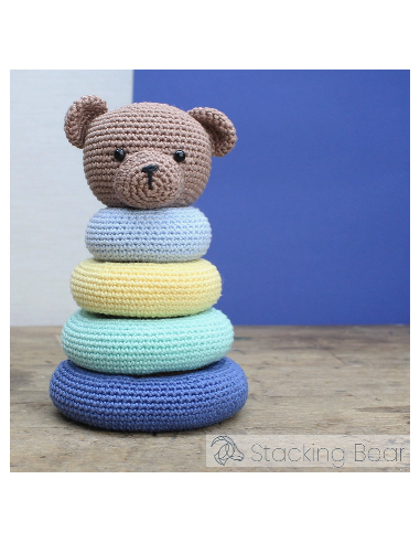 Kit crochet HardiCraft - Jeu ours empilable