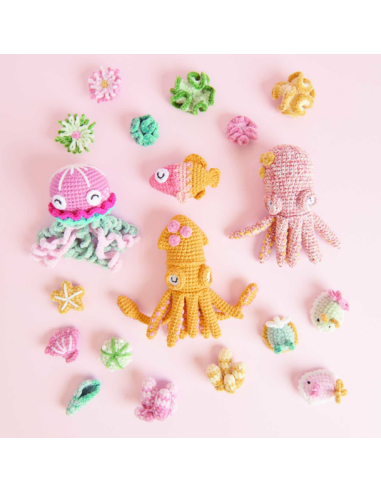 Ricorumi Nilli Nilli rose vif - 008