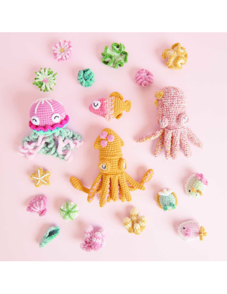 Ricorumi Nilli Nilli rose vif - 008