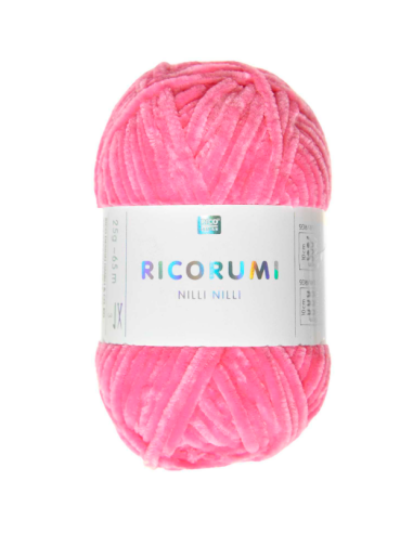 Ricorumi Nilli Nilli néon rose - 028