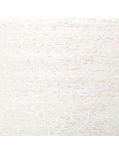 Coton à crocheter Ricorumi 10 g lamé blanc irisé