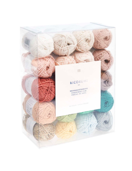 lot de 20 pelotes ricorumi