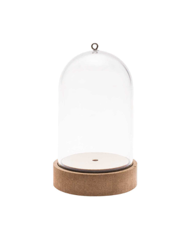Cloche décorative en acrylique - moyenne