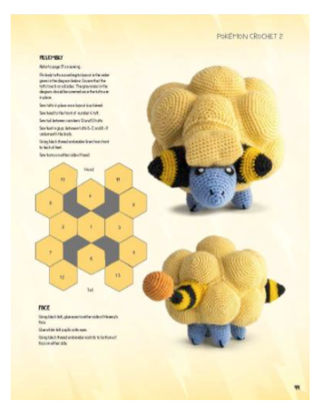 Pokemon au crochet 2