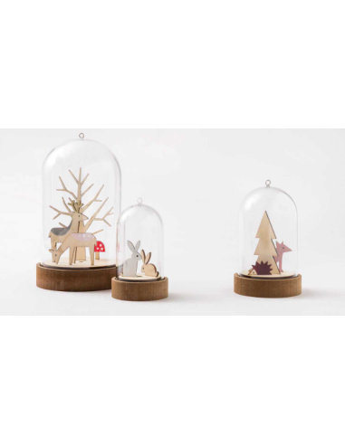 Cloche décorative en acrylique - petite