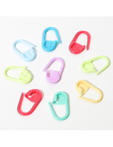 Boîte de 100 Marqueurs pour crochet et tricot