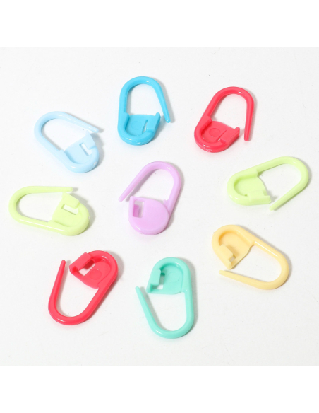Boîte de 100 Marqueurs pour crochet et tricot