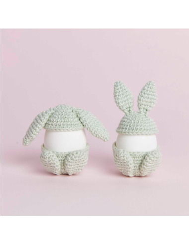 Kit à crocheter coquetiers de Pâques Ricorumi