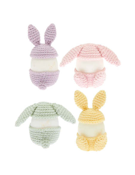 Kit à crocheter coquetiers de Pâques Ricorumi