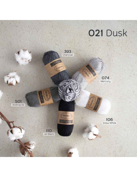 Scheepjes Catona Chroma crépuscule 021