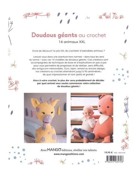 Doudous Géants au crochet