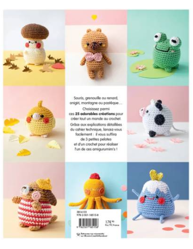 Je crochète mes amigurumim's - 25 projets...