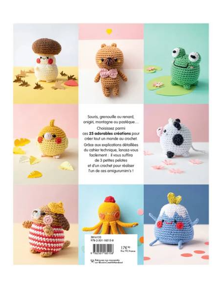 Je crochète mes amigurumim's - 25 projets adorables spécial débutant