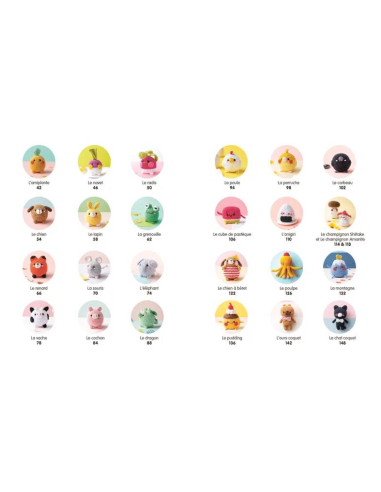 Je crochète mes amigurumim's - 25 projets...