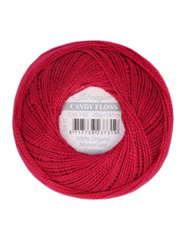 Scheepjes Candy Floss rouge écarlate 192 - 20 g