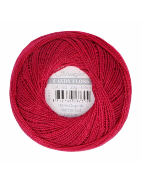 Scheepjes Candy Floss rouge écarlate 192 - 20 g